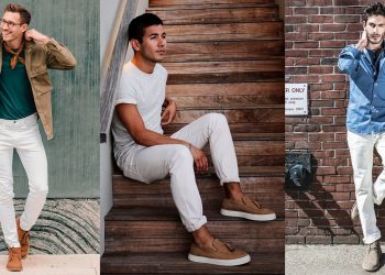 Cách phối đồ với quần jeans trắng