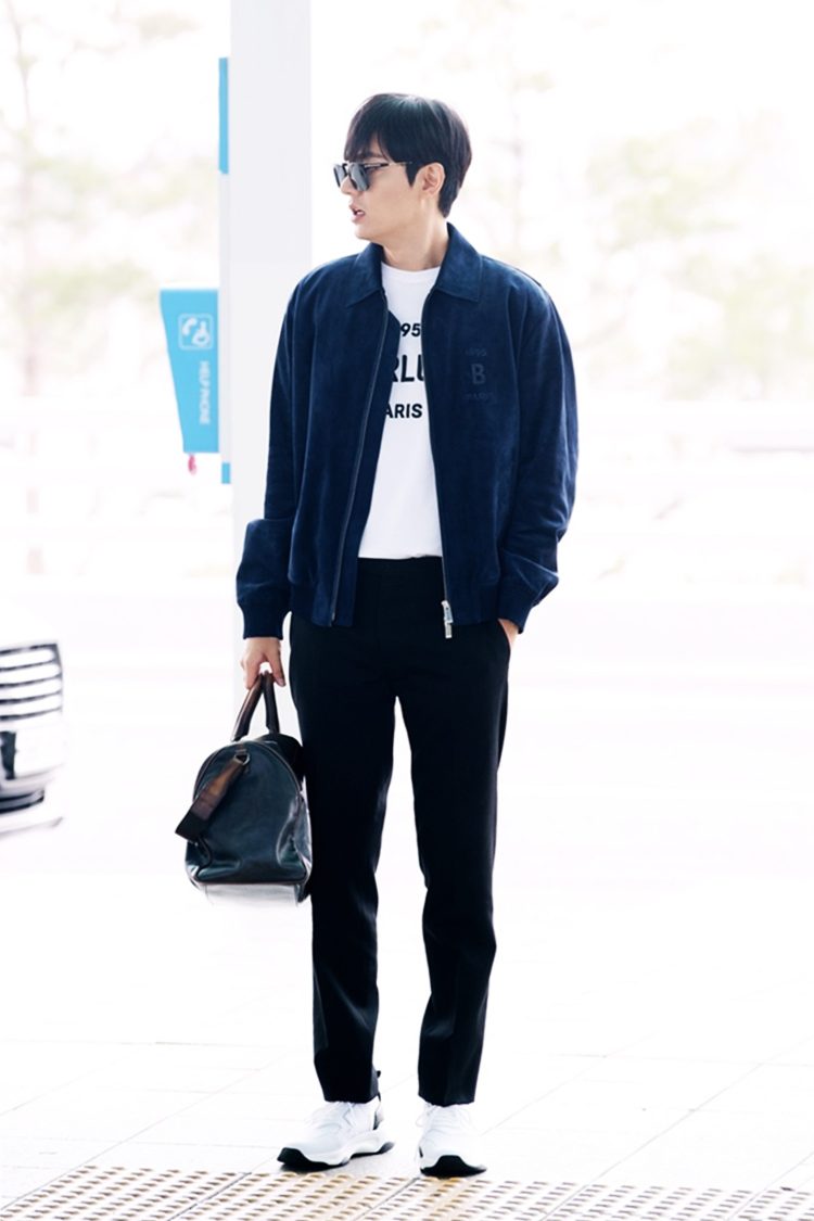 Phong cách thời trang sân bay của Lee Min Ho