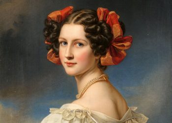 Bức tranh nàng Auguste Strobl của họa sĩ Stieler