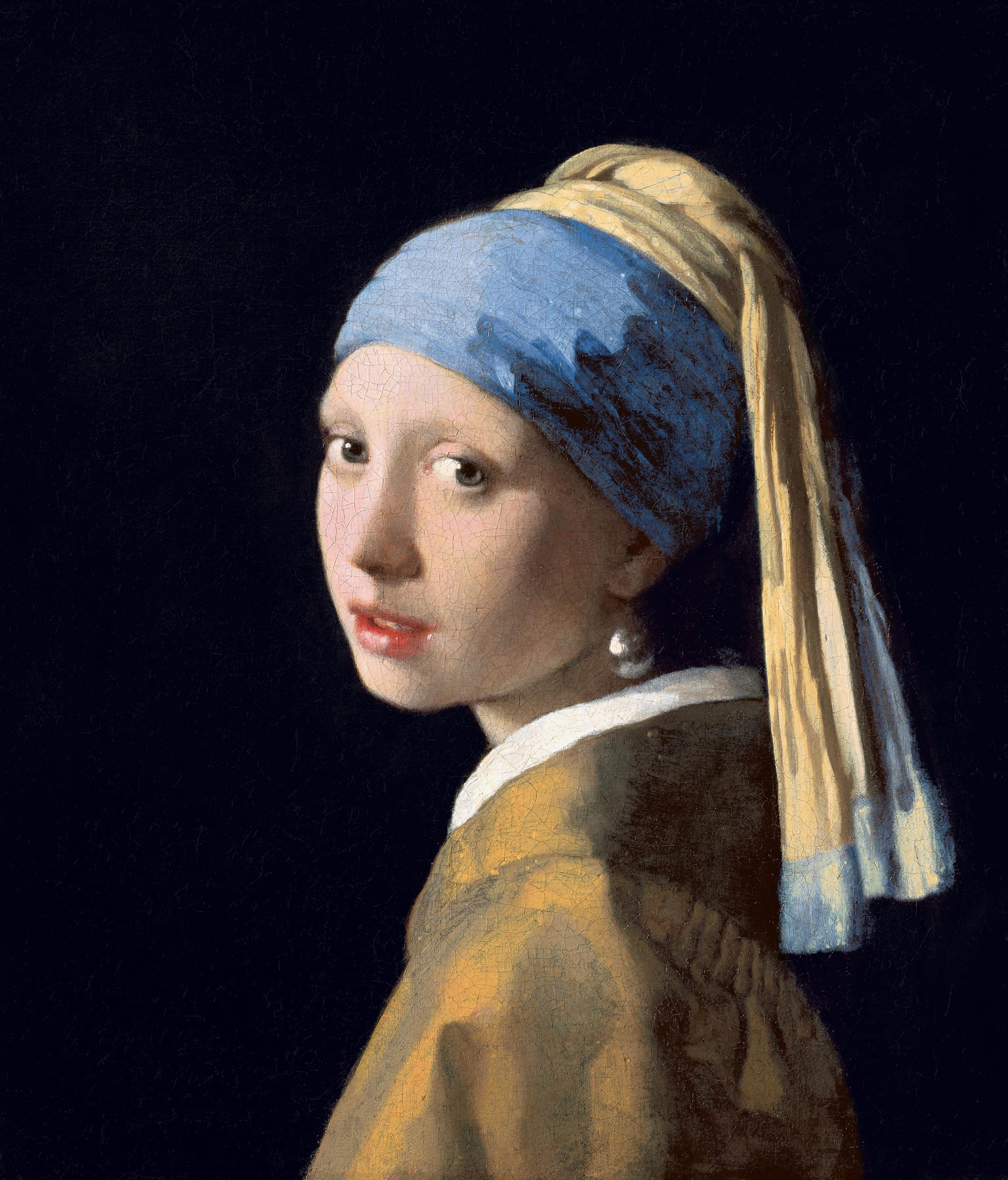 Bức tranh Thiếu nữ đeo hoa tai ngọc trai của Johannes Vermee