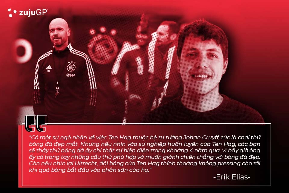 Triết lý bóng đá của Erik ten Hag