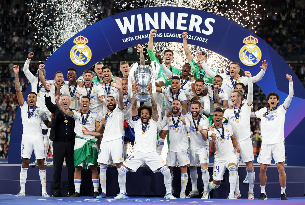 real madrid champions league 2022