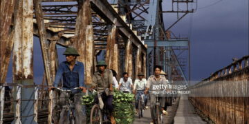 Cầu Long Biên 1992