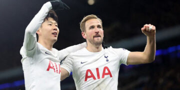 Harry Kane và Son Heung-min