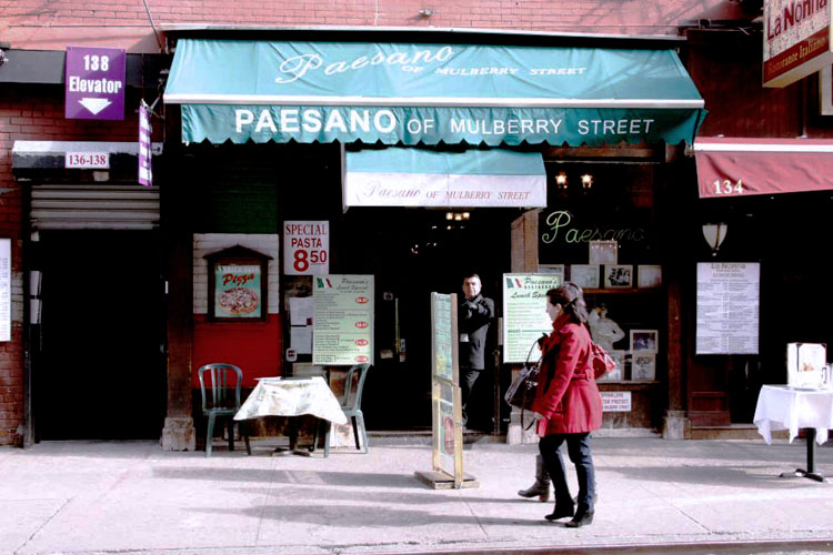 Paesano, 136 Mulberry St.
