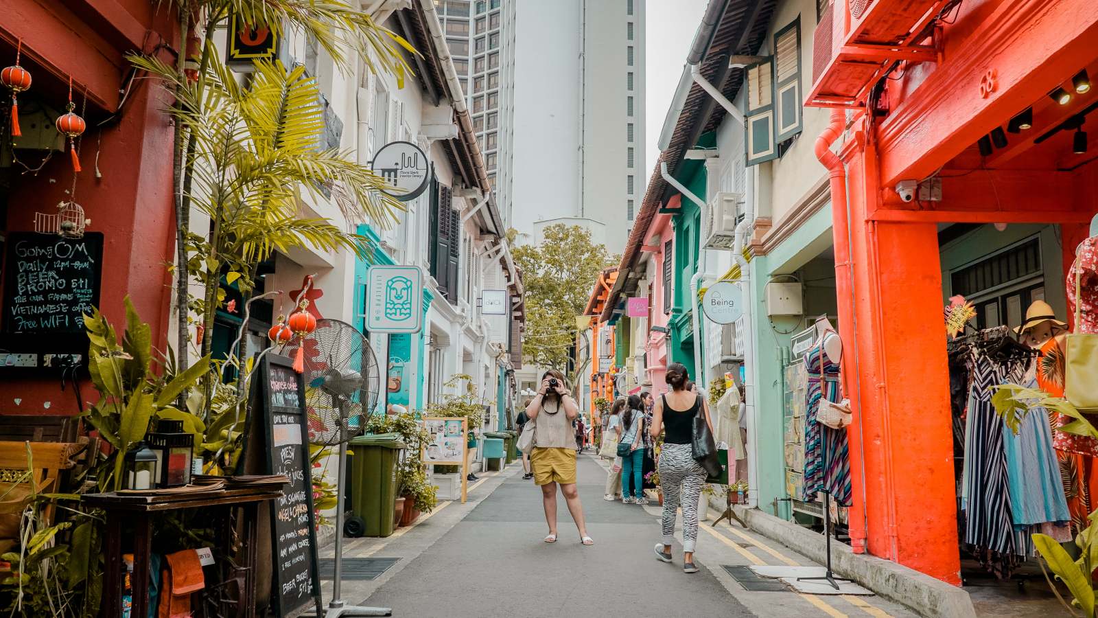 Phố đi bộ Haji Lane Singapore