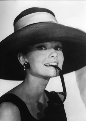 Hubert De Givenchy and Audrey Hepburn