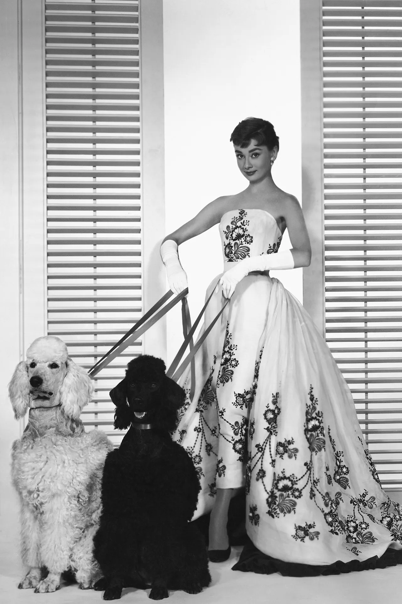 Hubert De Givenchy and Audrey Hepburn