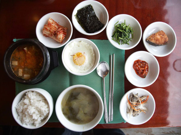 bữa sáng của người Hàn Quốc