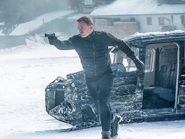 Bộ trang phục đi tuyết của James Bond trong Spectre