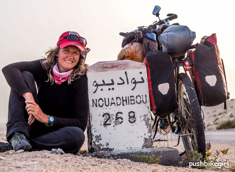 Heike Pirngruber người phụ nữ đạp xe khắp thế giới