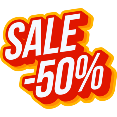 Sale 50%