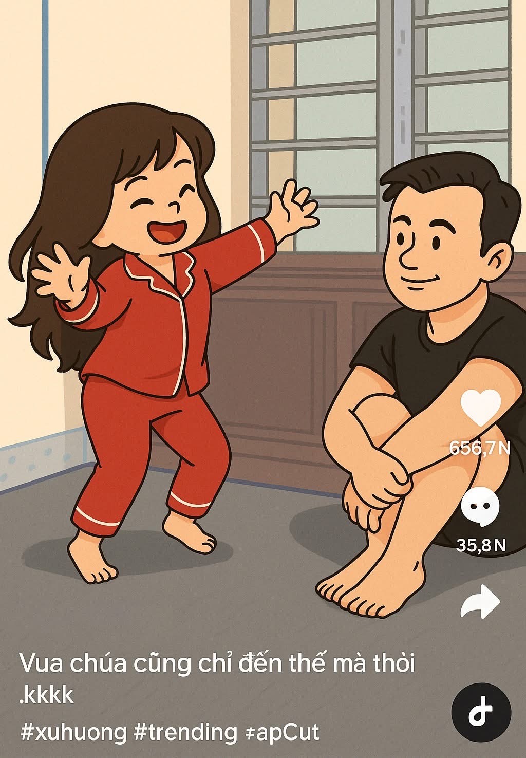 trẻ em tiktok