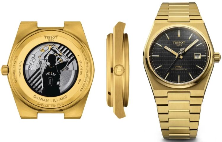 Đồng hồ Tissot PRX Skeleton Damian Lillard